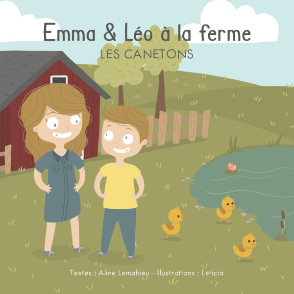 Emma et Léo à la ferme Livre enfant