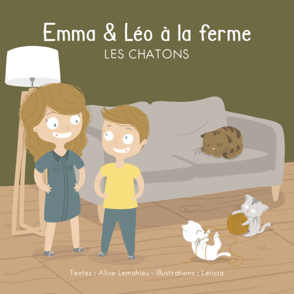 Emma et Léo à la ferme Livre enfant