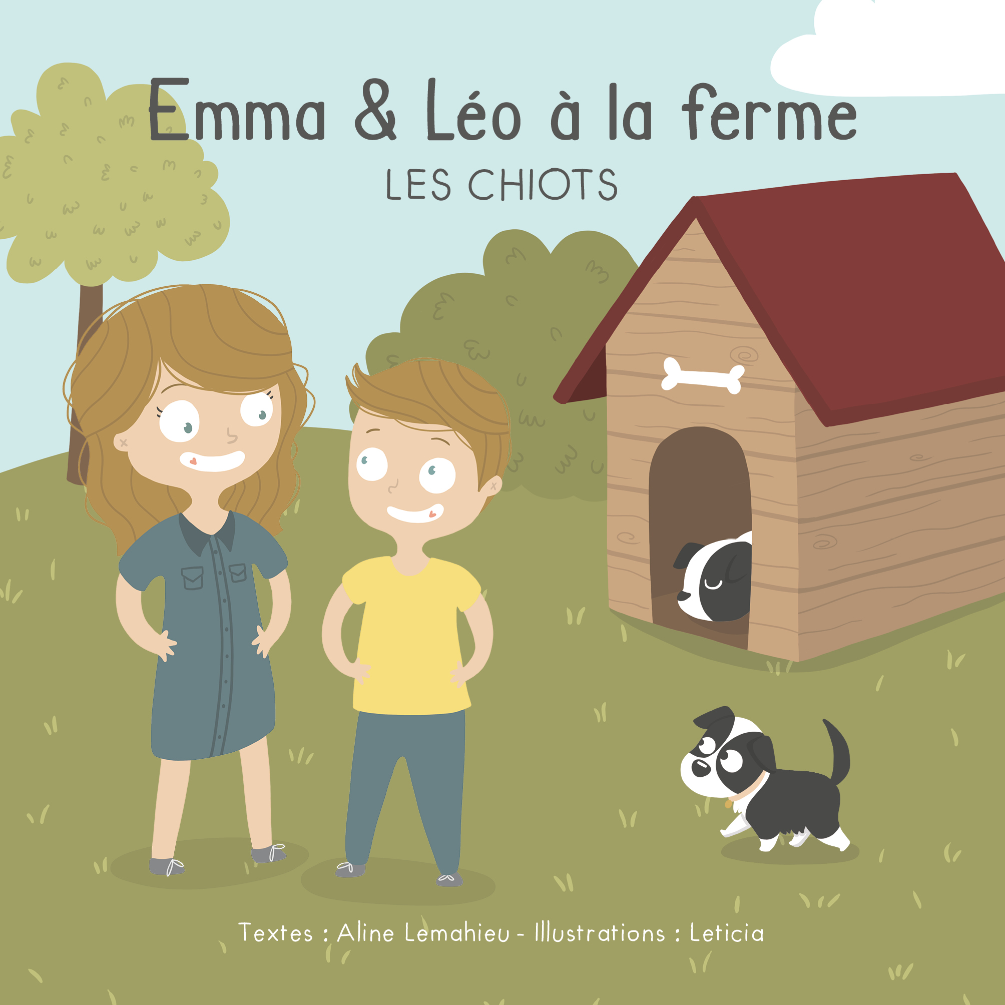 Emma et Léo à la ferme Livre enfant