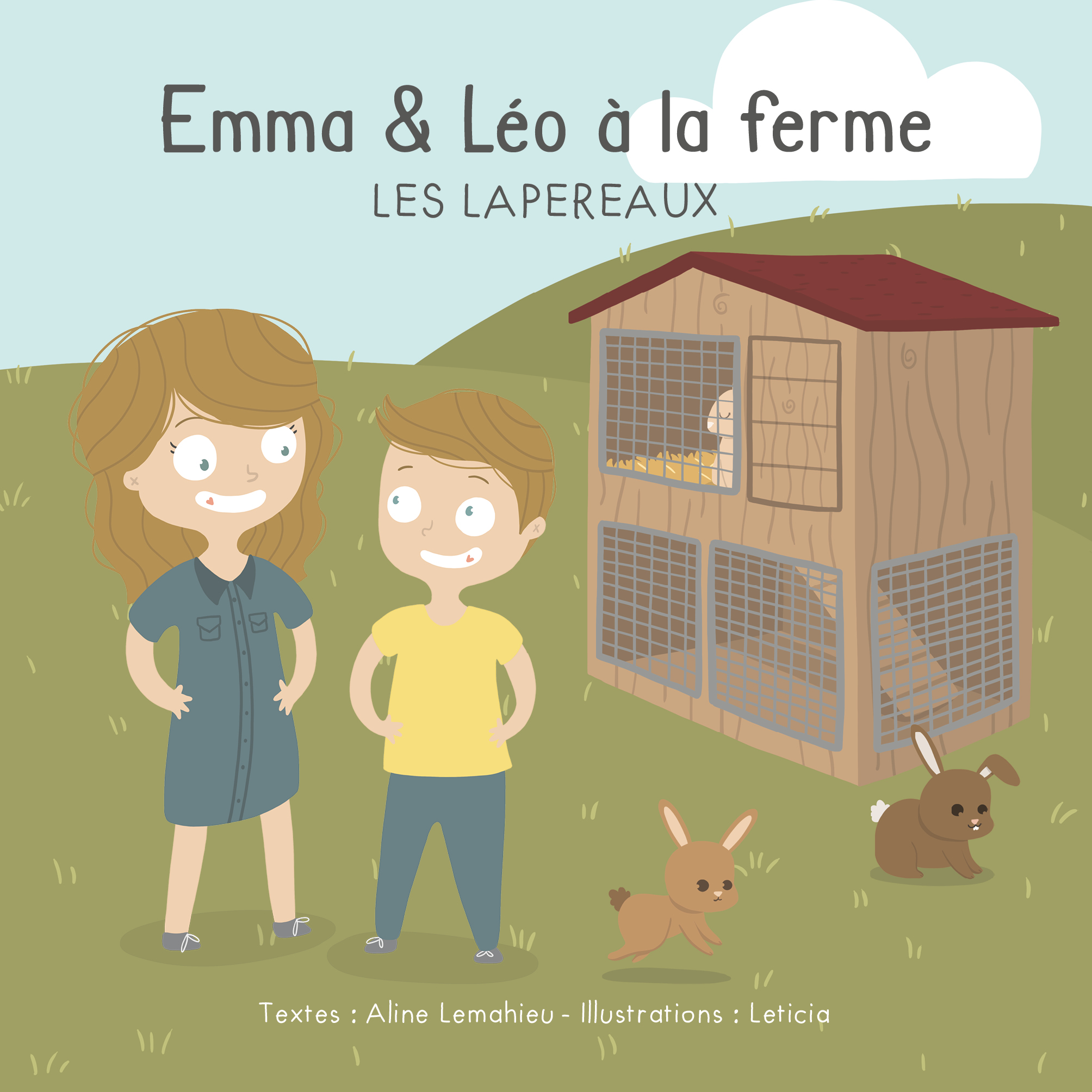 Emma et Léo à la ferme Livre enfant