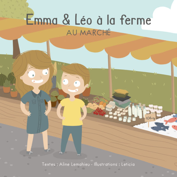 Emma et Léo à la ferme Livre enfant