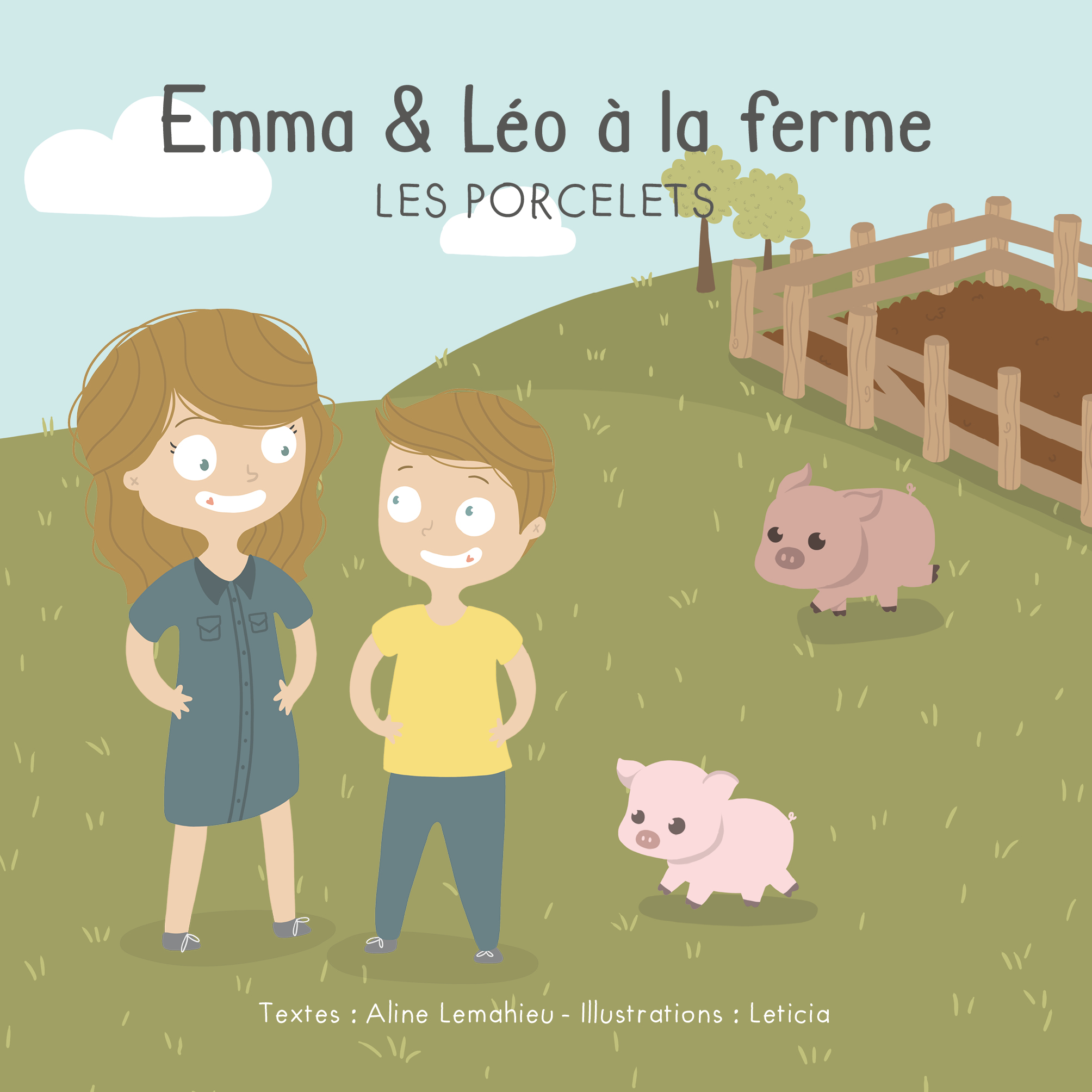 Emma et Léo à la ferme Livre enfant