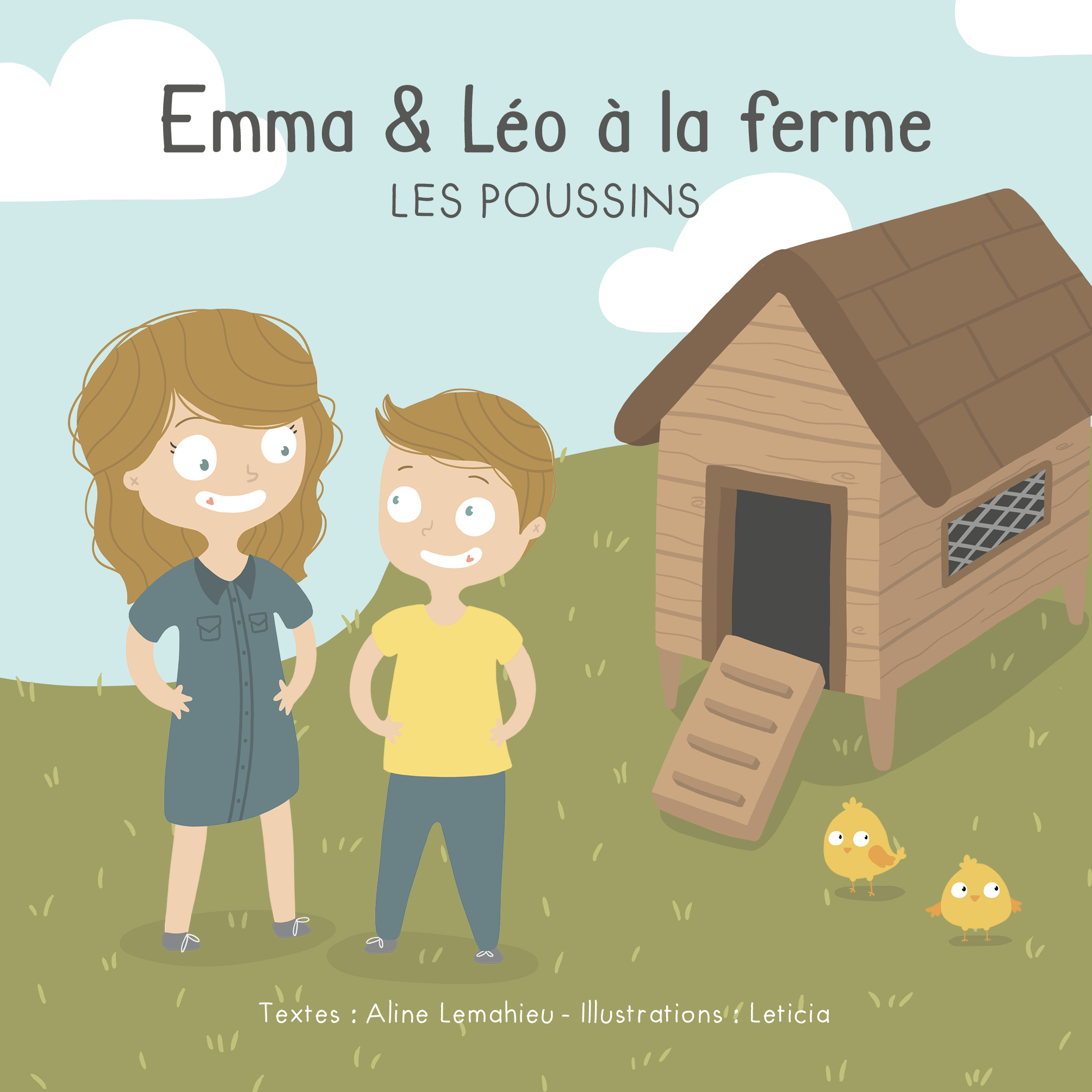 Emma et Léo à la ferme Livre enfant