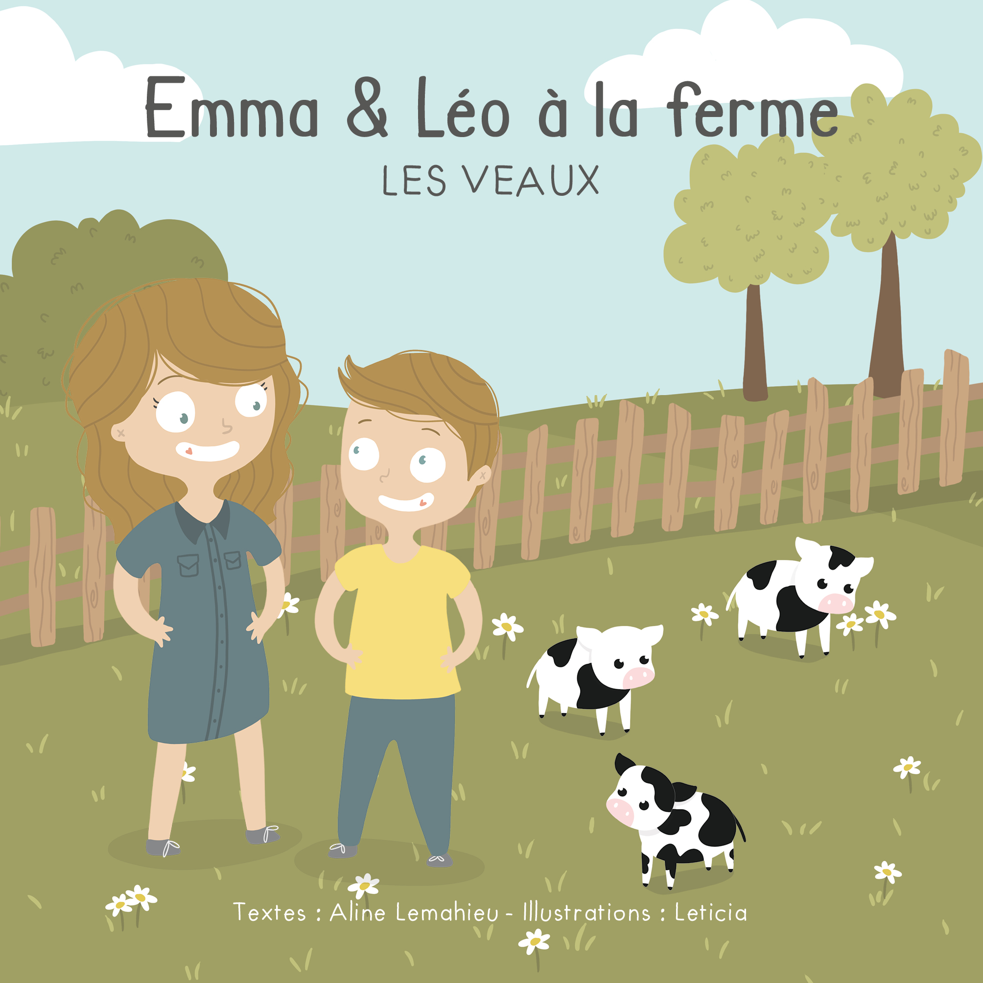 Emma et Léo à la ferme Livre enfant